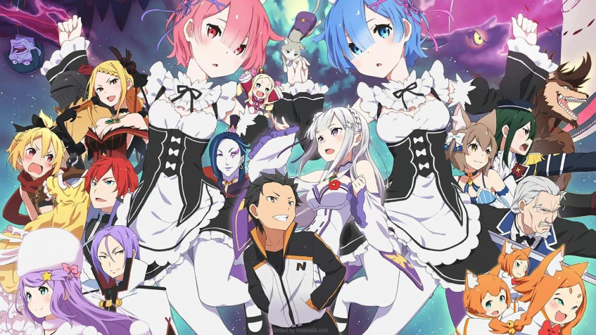 Re Zero Full HD 1080p Wallpaper 1920x1080px