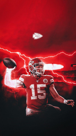 Patrick Mahomes Android Wallpaper 1152x2048px