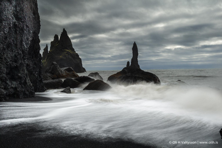 Reynisfjara Iceland Desktop HD Background 2048x1365px