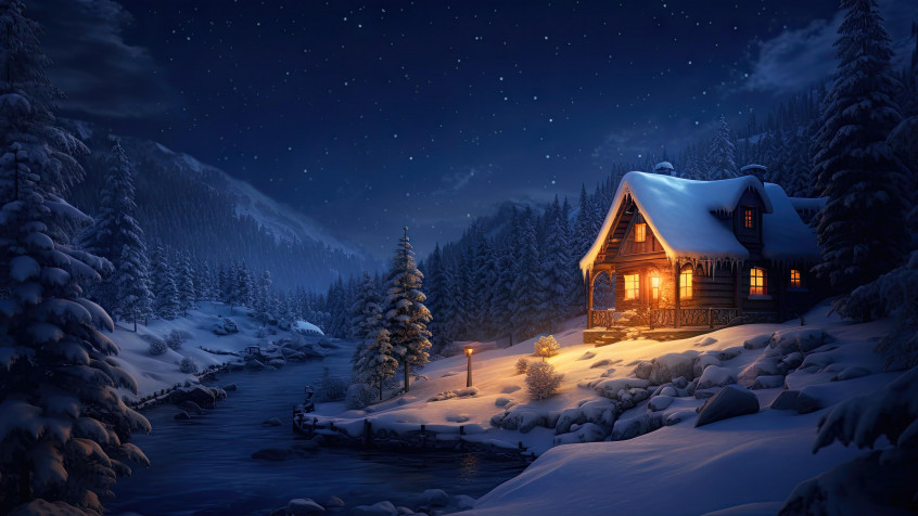 Winter 4k UHD Wallpaper 3840x2160px