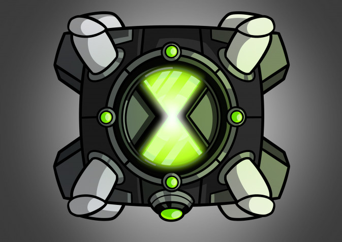 Omnitrix MacBook Wallpaper 2500x1768px