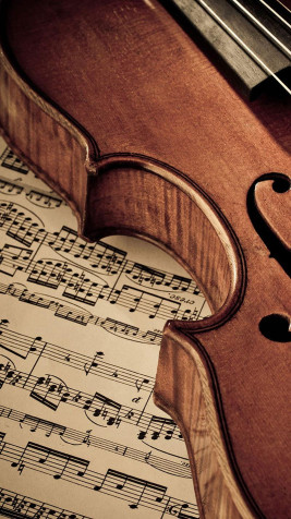 Violin Wallpaper for Mobile 800x1422px