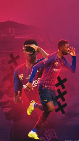 Dembele Phone HD Background 1152x2048px