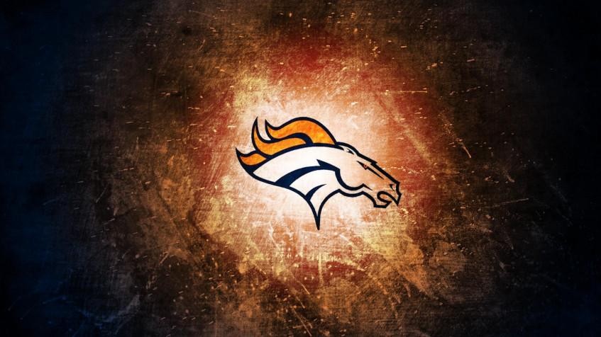 Denver Broncos Logo Full HD 1080p Wallpaper 1920x1080px