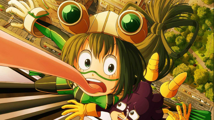 Tsuyu Asui Full HD 1080p Wallpaper 1920x1080px