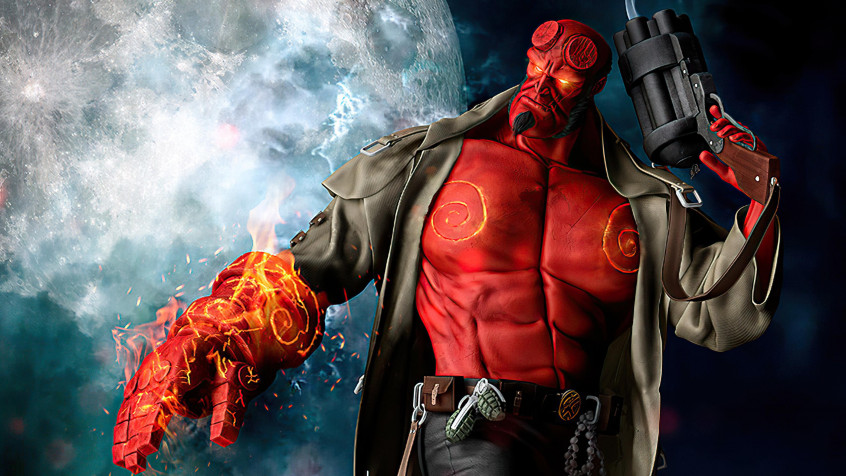 Hellboy Wallpaper Image 3412x1919px