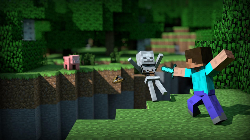 Minecraft Full HD 1080p Wallpaper 1920x1080px