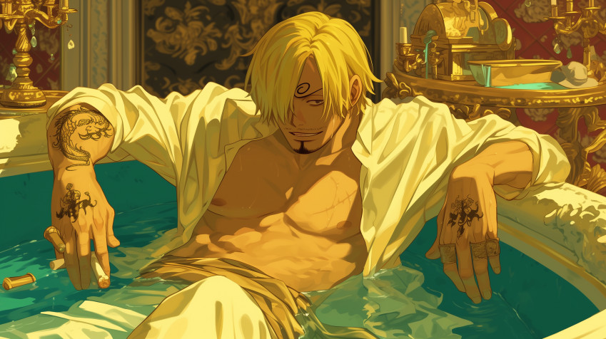 Sanji Background Image 2912x1632px