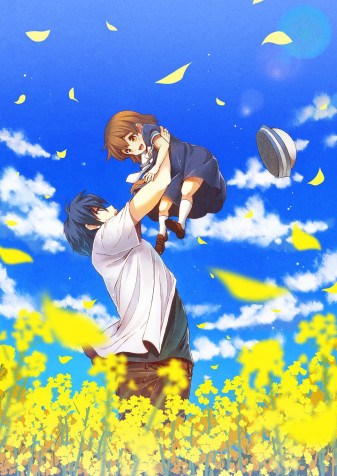 Clannad iPhone Background Image 1075x1517px