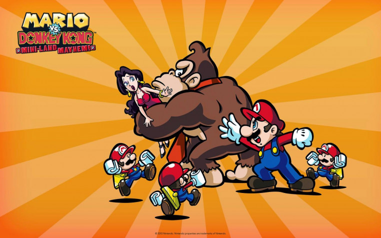 Donkey Kong Laptop Background 1600x1000px