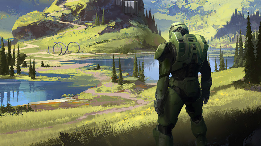 Halo Infinite Desktop HD Background 5120x2880px