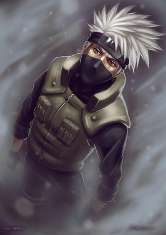 Kakashi iPhone Wallpaper 1024x1452px