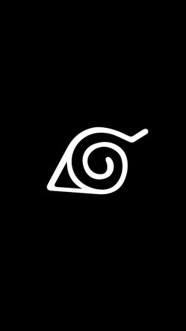 Naruto Logo Android Wallpaper Image 800x1422px