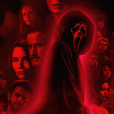 Scream Movie 6 iPhone Background Image 2048x2048px