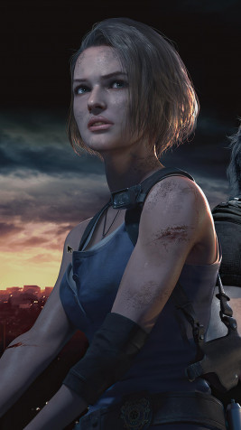 Jill Valentine 4k Phone Wallpaper 2160x3840px