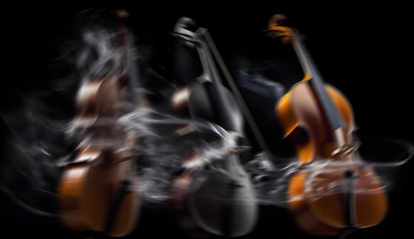 Violin Background Image 3960x2292px