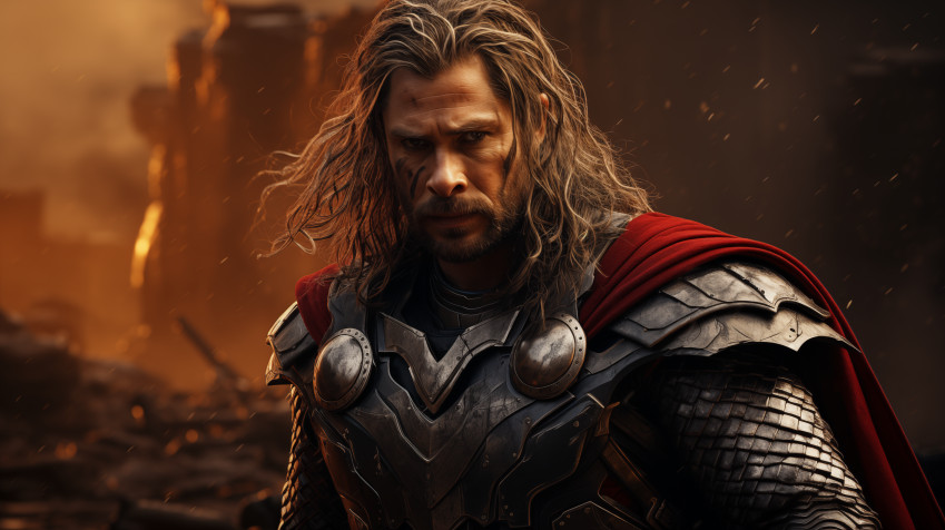 Cool Thor MacBook Wallpaper 5824x3264px