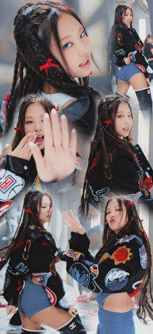 Jennie Kim Mobile Wallpaper 944x2048px