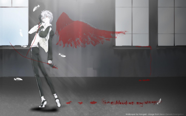 Kaworu Nagisa Widescreen HD Wallpaper 1920x1200px