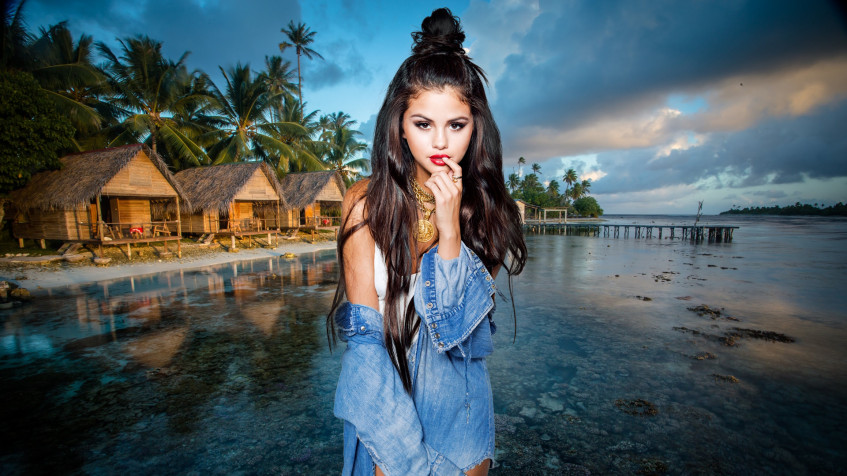 Selena Gomez Full HD 1080p Wallpaper 1920x1080px