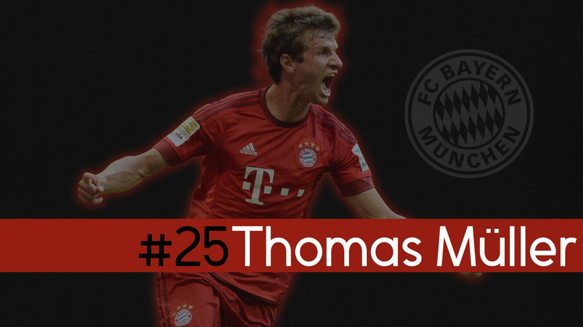 Thomas Muller Full HD 1080p Wallpaper 1920x1080px