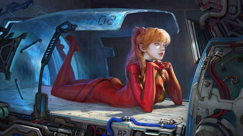 Asuka Langley 4k UHD Wallpaper 3840x2160px