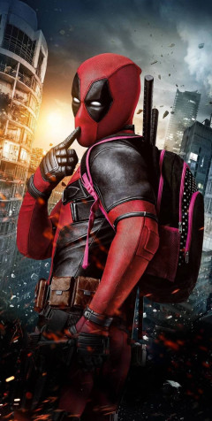 Deadpool Wallpaper 1080x2137px