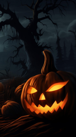 Jack Olantern 4k Phone Wallpaper 2160x3840px