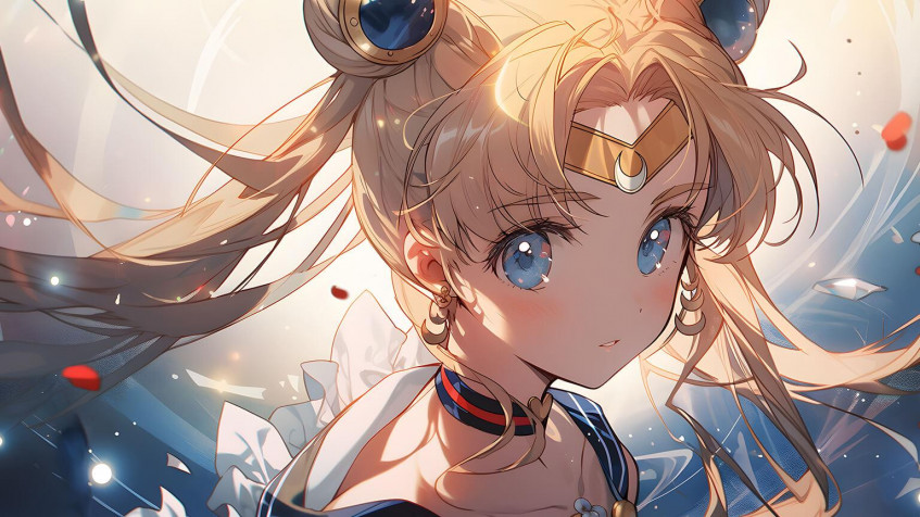 Sailor Moon HD Background 1536x864px