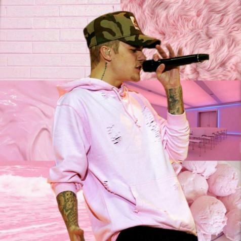 Aesthetic Justin Bieber iPhone Background Image 1024x1024px