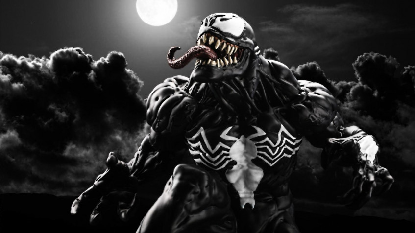 Marvels Spider Man 2 Venom Full HD 1080p Wallpaper 1920x1080px