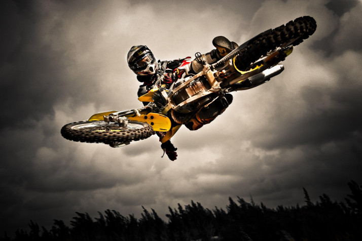 Dirt Bike Desktop HD Background 3504x2336px