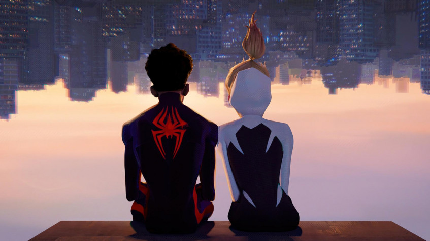 Miles And Gwen Full HD 1080p Wallpaper 1920x1080px