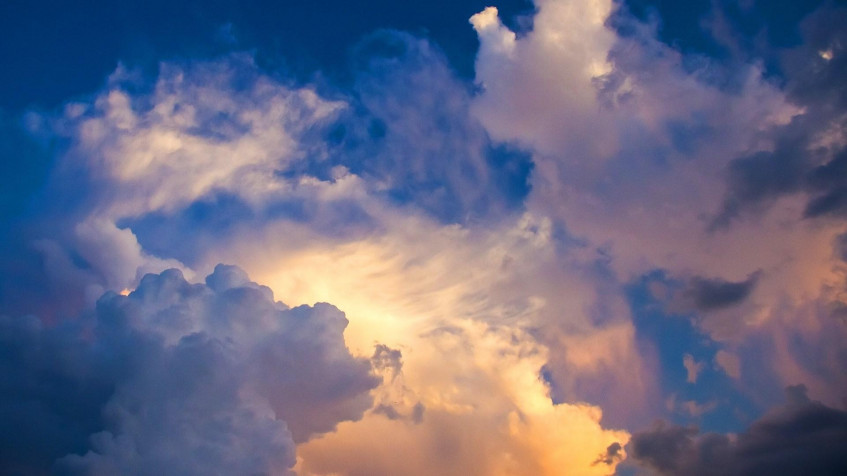 Beautiful Sky Clouds Full HD 1080p Wallpaper 1920x1080px