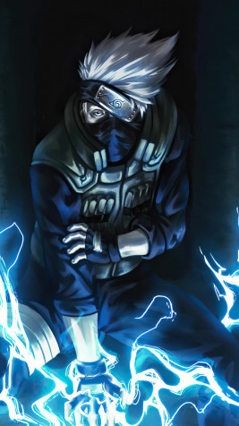 Kakashi Hatake iPhone Background 1440x2560px