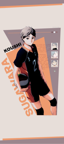 Koushi Sugawara Wallpaper for iPhone 861x1920px