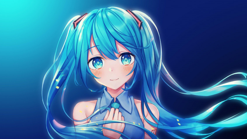 Hatsune Miku 4k UHD Wallpaper 3840x2160px