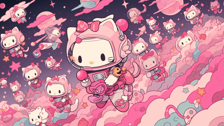 Sanrio Desktop Background 2912x1632px