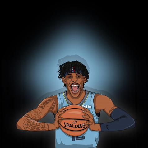 Ja Morant Phone Wallpaper 3000x3000px