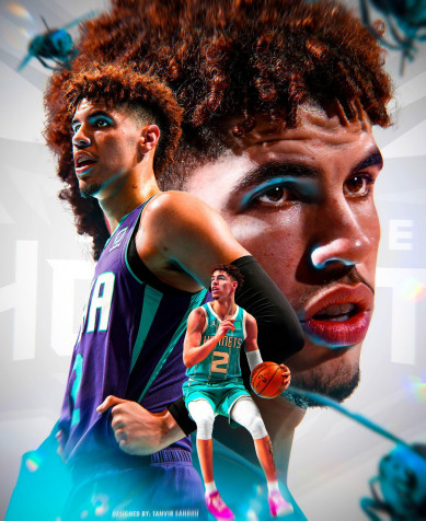 Lamelo Ball Wallpaper for iPhone 1920x2346px