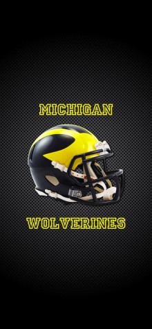 Michigan Wolverines iPhone 13 Pro Wallpaper 1170x2532px