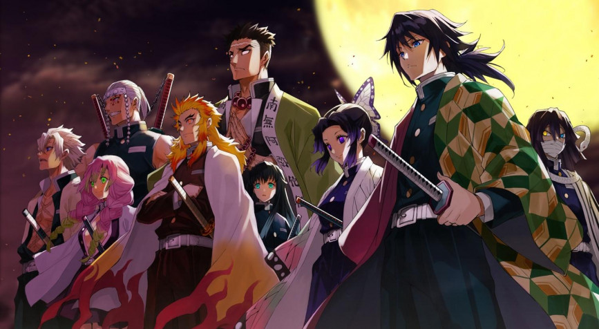 Kimetsu No Yaiba MacBook Background 1500x824px