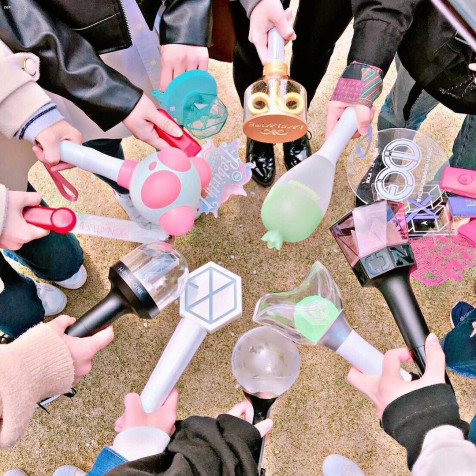 Seventeen Lightsticks Android Wallpaper Image 1080x1080px