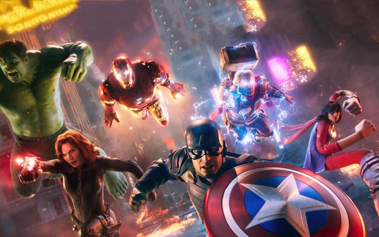 Avengers Retina Widescreen Wallpaper 2880x1800px