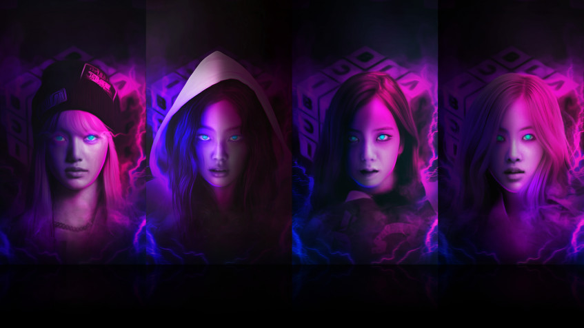 Cool Blackpink Full HD 1080p Wallpaper 1920x1080px