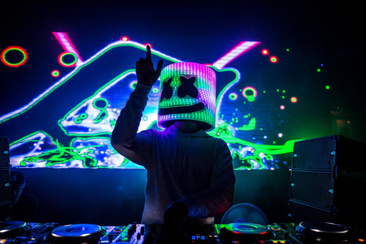 Marshmello Desktop HD Wallpaper 2048x1365px