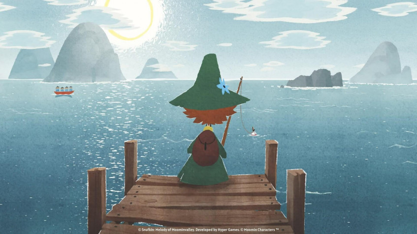 Snufkin Full HD 1080p Wallpaper 1920x1080px