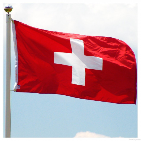 Switzerland Flag Phone Background Image 1818x1818px