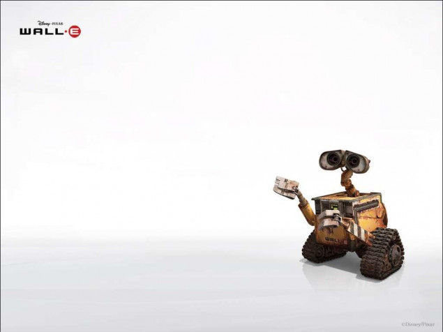 Wall E Desktop Background 1024x768px