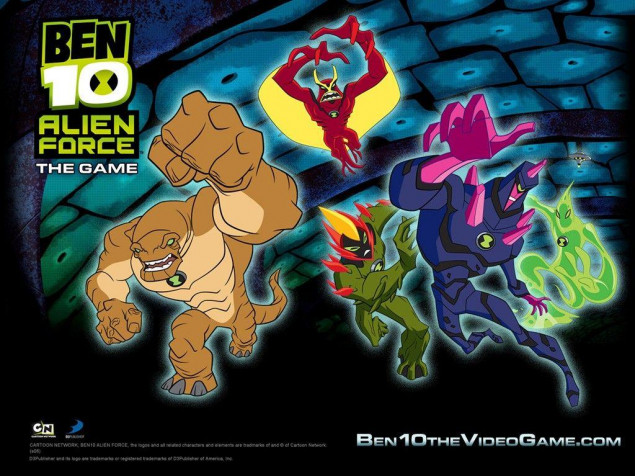 Ben 10 Desktop Background 1024x768px